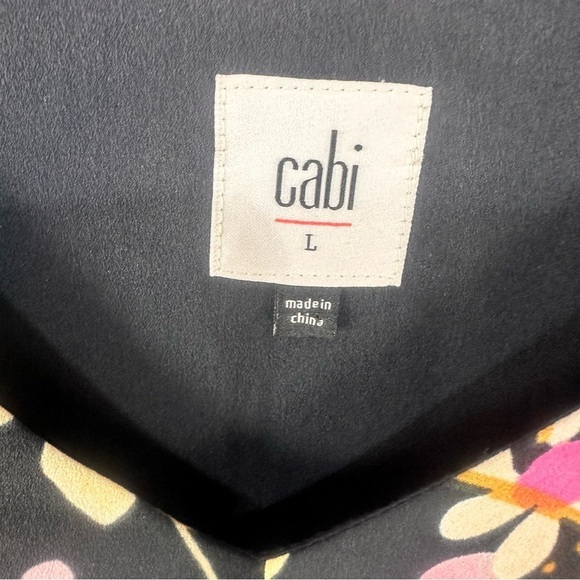 CAbi Limited Edition Charm Blouse - Floral Dolman Sleeve - EUC - Picture 8 of 11